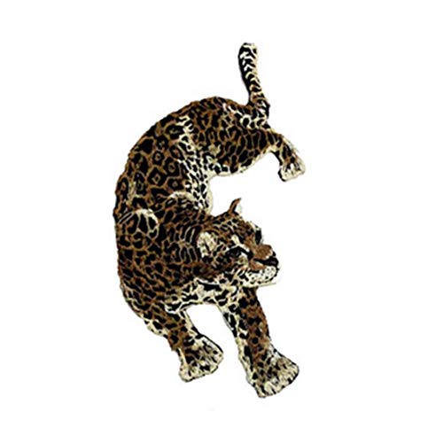 Lankater Leopard-Flecken Nähen Auf Kleidung Stickerei Biker Aufnäher DIY Applikationen Kleidung-Shirt-Frauen-Aufkleber Scrapbooking von Lankater
