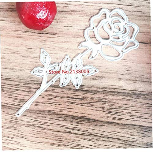 Lankater Rosen-Blume Der Cuts Metall Der Stanzformen in Scrapbooking Embossing Folder Anzug für Big Shot-Ausschnitt-Maschine von Lankater