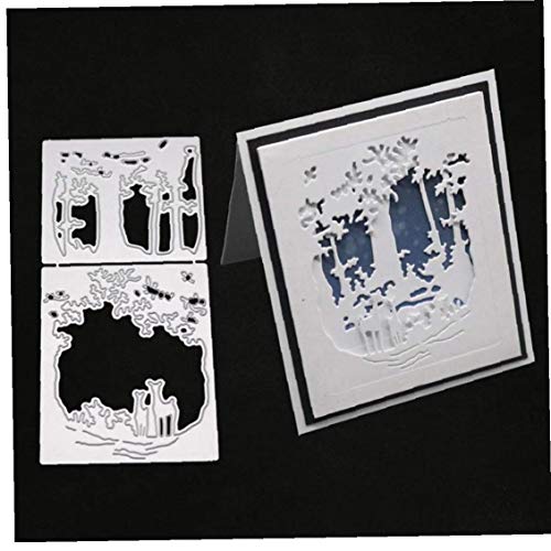Weihnachten Deer Schneideisen Elks Metall Embossing Folder Stencil Scrapbooking Papierkarte Diy Craft Vorlage Weihnachten Deer Schneideisen Elks Metall Embossing Folder Stencil Scrapbooking Papierkarte Diy Craft Vorlage von Lankater