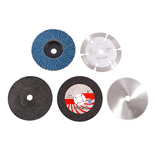 Lanko 5 Stück Trennscheiben 75 mm für Winkelschleifer 10 mm Bohrung Kreissägeblatt aus Metall mit flacher Klappe, Schleifscheiben, Schleifpads, Werkzeug Lanko 5 Stück Trennscheiben 75 mm für Winkelschleifer 10 mm Bohrung Kreissägeblatt aus Metall mit flacher Klappe, Schleifscheiben, Schleifpads, Werkzeug von Lanko
