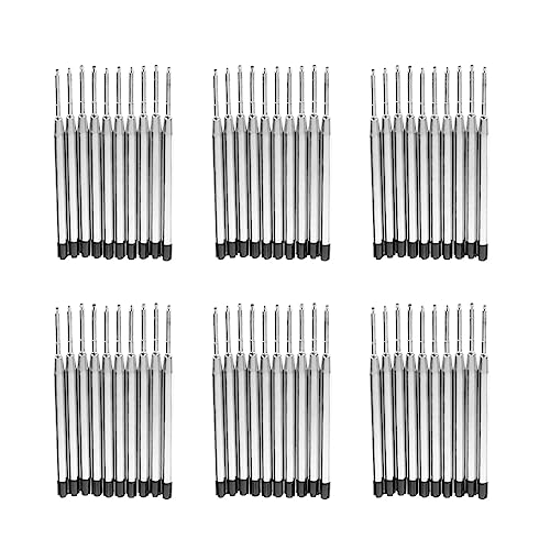 Lanko Kugelschreibermine, schwarz, 60 x für Kugelschreiber, feine mittlere Spitze, üblich, für den Stil Lanko Kugelschreibermine, schwarz, 60 x für Kugelschreiber, feine mittlere Spitze, üblich, für den Stil von Lanko