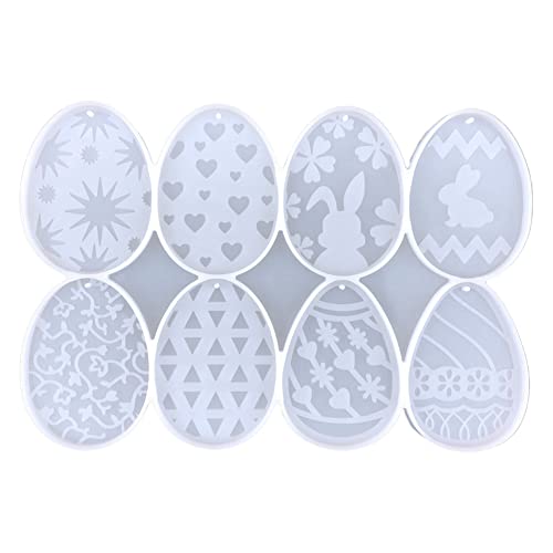 Lanko Oster-Schlüsselanhänger-Silikonform zum Selbermachen, Osterei, Hase, Schlüsselanhänger, dekorative Kristall-Epoxidharz-Form für DIY Ostern Lanko Oster-Schlüsselanhänger-Silikonform zum Selbermachen, Osterei, Hase, Schlüsselanhänger, dekorative Kristall-Epoxidharz-Form für DIY Ostern von Lanko