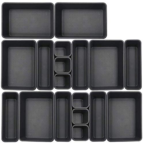 Lanko Packung mit 18 Schubladen-Organizern, vielseitig für Küche, Badezimmer, Büro, Schlafzimmer Lanko Packung mit 18 Schubladen-Organizern, vielseitig für Küche, Badezimmer, Büro, Schlafzimmer von Lanko