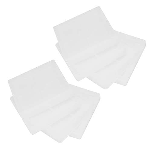 Lanko Silikonform für Tassen, Silikonharz, Epoxidharz, transparent, zum Gießen mit Harz, Beton, Zement und Polymerpaste (Packung mit 8 quadratischen Formen) von Lanko