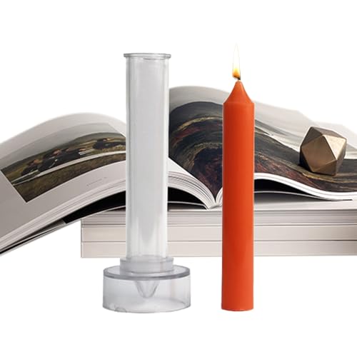 Kerzenform, Kerzengießform Stumpenkerze candle molds, Wiederverwendbare Stabkerzenform, Für Die Kirche Weihnachten Abendessen Bei Kerzenlicht Valentinstag Heimtextilien von Lanmijia