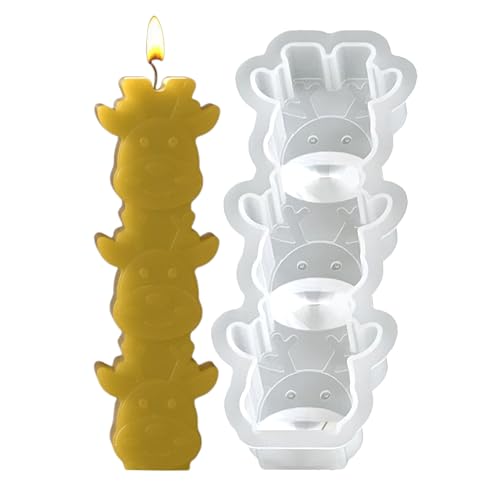 Silikonformen Gießformen Weihnachten, Silikonform Weihnachtsbaum Silikonform Tannenbaum Gips Zum Gießen, Weihnachten Weihnachtsmann und Baum DIYS Silikon Gießform von Lanmijia