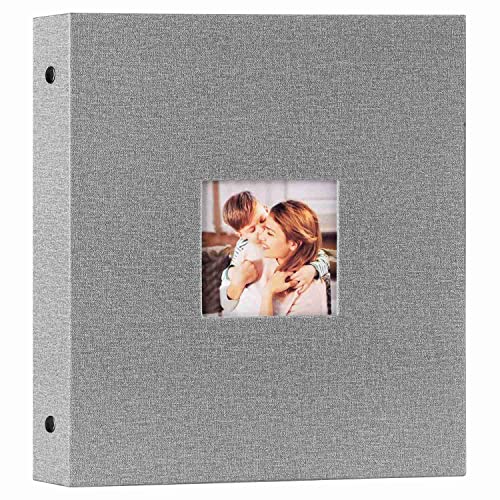 Lanpn Fotoalbum 13x18 cm 200, Leinen Einstecken Einsteckalbum für Querformat 200 13 x 18 Fotos Grau Lanpn Fotoalbum 13x18 cm 200, Leinen Einstecken Einsteckalbum für Querformat 200 13 x 18 Fotos Grau von Lanpn