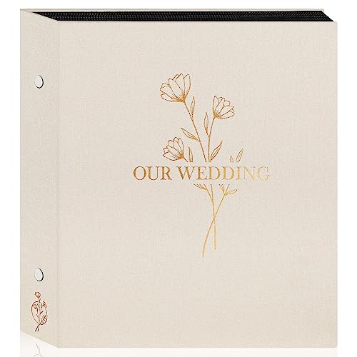 Lanpn Hochzeitsfotoalbum 10x15 cm, 600 Taschen Fotos zum Einstecken, Leineneinband, großes Fassungsvermögen, Hochzeitsalbum für frisch Vermählte, für 600 horizontale vertikale Fotos (Blume, Beige) Lanpn Hochzeitsfotoalbum 10x15 cm, 600 Taschen Fotos zum Einstecken, Leineneinband, großes Fassungsvermögen, Hochzeitsalbum für frisch Vermählte, für 600 horizontale vertikale Fotos (Blume, Beige) von Lanpn