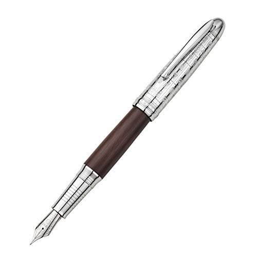 Hongdian 6016 Füllfederhalter, feine Feder, Naturholz, massives Metall, mit Stifteetui Hongdian 6016 Füllfederhalter, feine Feder, Naturholz, massives Metall, mit Stifteetui von Lanxivi