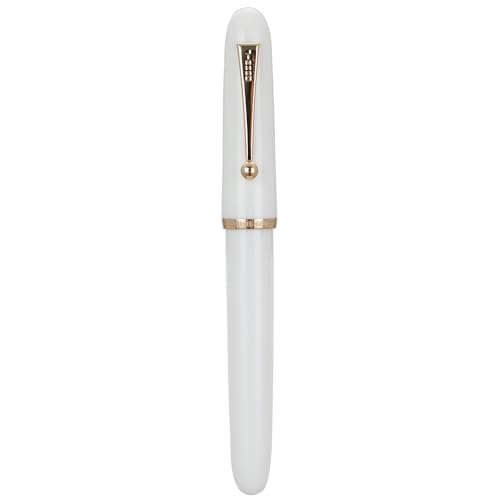 Jinhao 9016 Füllfederhalter Medium Heartbeat Point, Dadao Serie Weißes Acryl mit großem Konverter zum Schreiben Jinhao 9016 Füllfederhalter Medium Heartbeat Point, Dadao Serie Weißes Acryl mit großem Konverter zum Schreiben von Lanxivi
