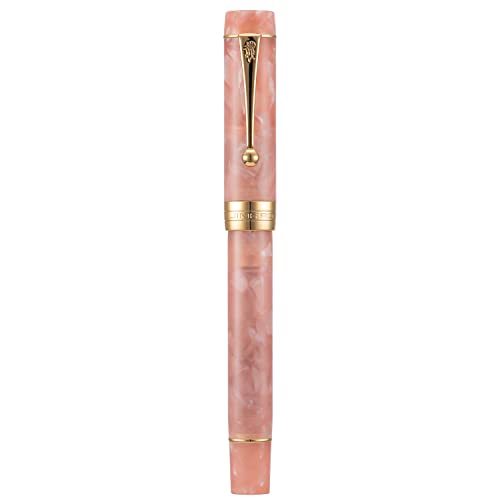 Jinhao Classic Füllfederhalter Pink, extra feine Feder mit Konverter und Stiftetui Set Jinhao Classic Füllfederhalter Pink, extra feine Feder mit Konverter und Stiftetui Set von Lanxivi