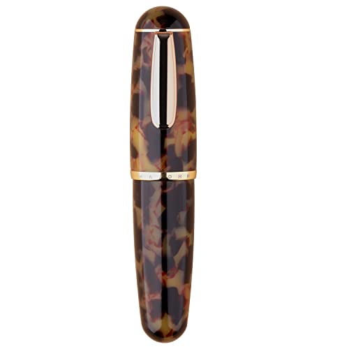 Majohn Q1 Füllfederhalter Fude Pen Bent Feder Amble Acryl, Little Fat Man Pipette Füllung Taschenstift Große Kapazität Majohn Q1 Füllfederhalter Fude Pen Bent Feder Amble Acryl, Little Fat Man Pipette Füllung Taschenstift Große Kapazität von Lanxivi