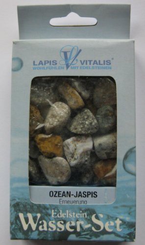 Lapis Vitalis Wassersteine Ozeanjaspis, in Schachtel, 1er Pack (1 x 100 g) von Lapis Vitalis