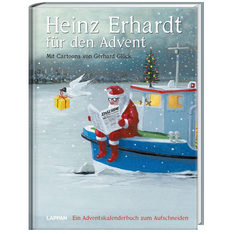 Heinz Erhardt Für Den Advent - Ein Adventskalender Mit Bildern Von Gerhard Glück - Heinz Erhardt, Gebunden von Lappan Verlag