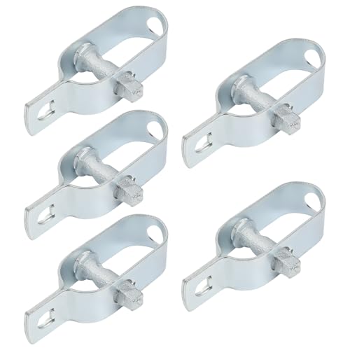 Larcele 5Stück Zaun-Drahtspanner-Werkzeug, Hochleistungs-verzinkte Stahlseilspanner zum Spannen von Kabeln Ideal für Garten, Zaun und Bauernhof LJQ-01 (120mm) von Larcele