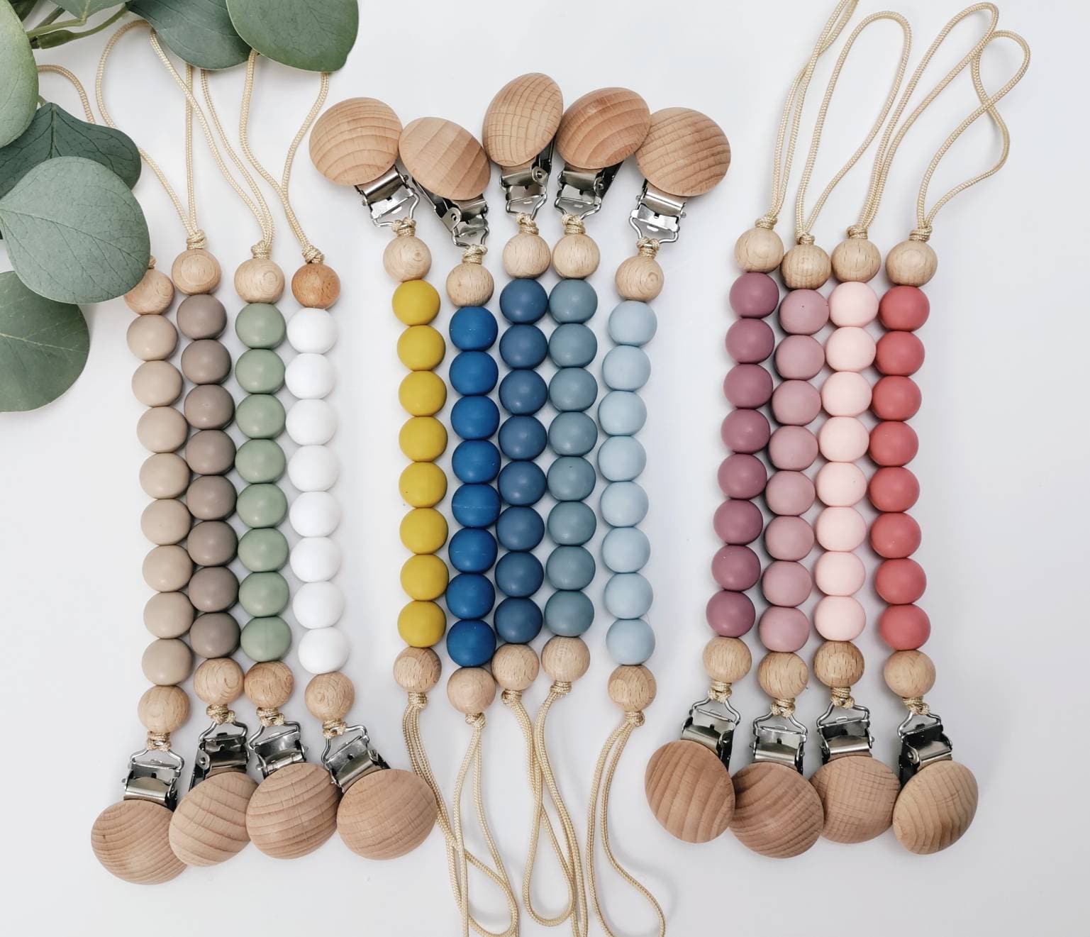 Silikon Schnullerclip/Gummi Baby Geschenke Für Mädchen Lätzchen Jungen Silikon Schnullerclip/Gummi Baby Geschenke Für Mädchen Lätzchen Jungen von LarkandLullaby
