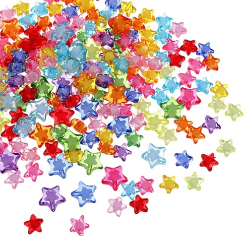 Larrel 250 Stück Sternform Farben Perlen, 12/20mm Acryl Stern Perlen Bunte PerlenBastelperlen zum Auffädelnfür DIY Schmuckherstellung, Halsketten, Armbänder, Ohrringe, Schlüsselanhänger, Ohrringe Larrel 250 Stück Sternform Farben Perlen, 12/20mm Acryl Stern Perlen Bunte PerlenBastelperlen zum Auffädelnfür DIY Schmuckherstellung, Halsketten, Armbänder, Ohrringe, Schlüsselanhänger, Ohrringe von Larrel