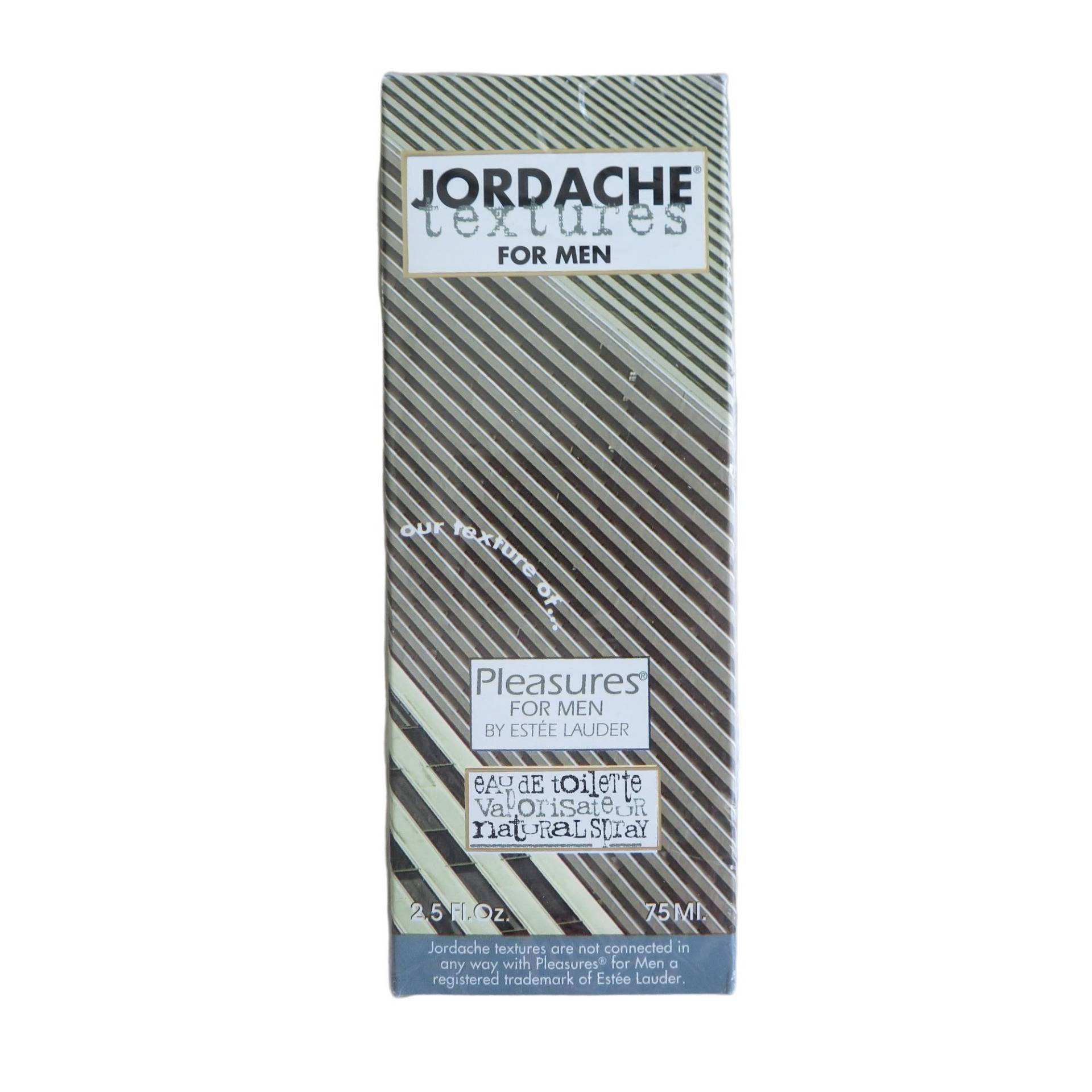 Jordache Herren Textur Version Pleasures Estee Lauder Fragrance 2.5 Fl Oz Sealed Vintage Usa von LasVegasCloset