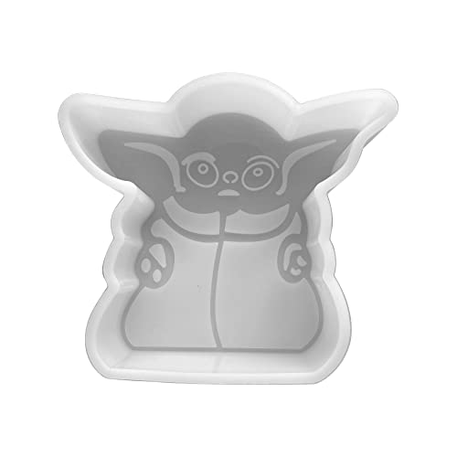 Baby Yo Da Silikonform | Größe 10,8 cm breit x 9,5 cm lang x 2,5 cm tief | Auto-Freshie | Yo Da Design für Frische, Seife, Harz, Kerzen Baby Yo Da Silikonform | Größe 10,8 cm breit x 9,5 cm lang x 2,5 cm tief | Auto-Freshie | Yo Da Design für Frische, Seife, Harz, Kerzen von Lashicorn