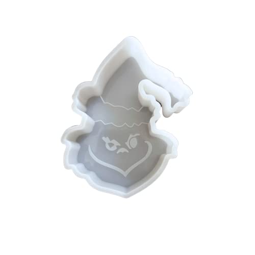 Weihnachtsmuschel-Süßigkeiten-Silikonform, Baum Albtraum, 10,2 x 7,6 x 2 cm, Weihnachtsmannmütze für duftende Aromaperlen, Autokerze, hitzebeständig bis 220 °C, backofenfest, Urlaub Weihnachtsmuschel-Süßigkeiten-Silikonform, Baum Albtraum, 10,2 x 7,6 x 2 cm, Weihnachtsmannmütze für duftende Aromaperlen, Autokerze, hitzebeständig bis 220 °C, backofenfest, Urlaub von Lashicorn