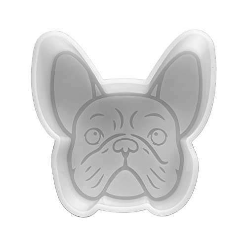 Frenchie Bulldogge Freshie Silikonform | Größe 11,4 cm breit x 11,4 cm lang x 2,5 cm tief | Frenchies | Haustierform für Frische, Seife, Harz, Kerzen Frenchie Bulldogge Freshie Silikonform | Größe 11,4 cm breit x 11,4 cm lang x 2,5 cm tief | Frenchies | Haustierform für Frische, Seife, Harz, Kerzen von Lashicorn