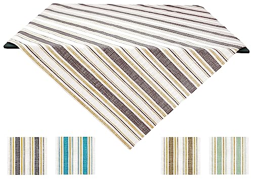 Lashuma Tischdecke grau modern, Outdoortischtuch 80x80 cm, Retro - Decke für den Gartentisch von Lashuma