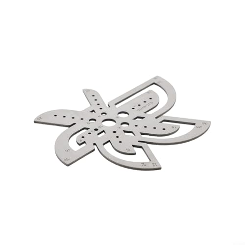 Edelstahl-Armband-Lineal-Vorlage zum Messen und Basteln von Armbändern (D) von Lastdaytime