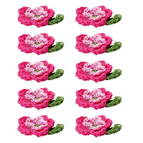 Häkelblüten Flecken gestricktes Nähen Blumen Appliken Nähen Blütenblätter Verzierungen 10pcs Strickblüten Blütenblätter Häkelblüten Flecken gestricktes Nähen Blumen Appliken Nähen Blütenblätter Verzierungen 10pcs Strickblüten Blütenblätter von Latebebebe