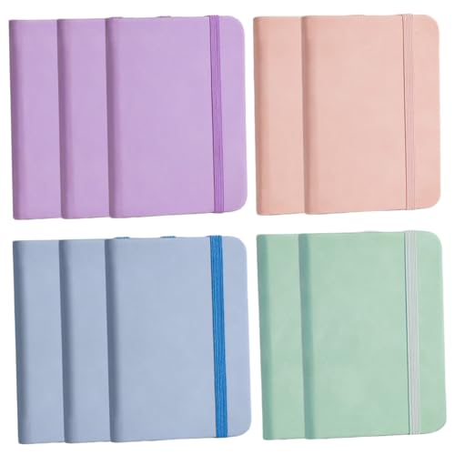 Latebebebe 10pcs Pocket Notebook, 3x4 -Zoll A7 kleiner Notebook -Taschengröße mit elastischen Band Leder Mini -Notizblock für Büro -Heimschule Schreibzubehör Latebebebe 10pcs Pocket Notebook, 3x4 -Zoll A7 kleiner Notebook -Taschengröße mit elastischen Band Leder Mini -Notizblock für Büro -Heimschule Schreibzubehör von Latebebebe