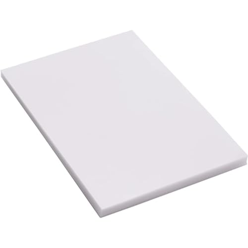 Schrumpffilme Kit Shrinky Art Film Paper Wärmeblätter für DIY-Handwerk Ornamente Anhänger Ohrringe Schlüsselbauer Accessoires, 50 Blätter von Latebebebe
