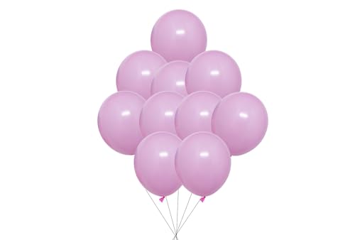 12 inches (30 cm) Thickened Matte Balloons - 50 pieces Natural Latex Balloons - 3.2g/piece (Pink) von Latex Bros