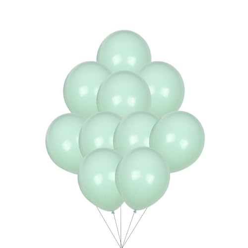 12 inches (30 cm) Thickened Pastel Balloons - 50 pieces Natural Latex Balloons - 3.2g/piece (Pastel Green) von Latex Bros