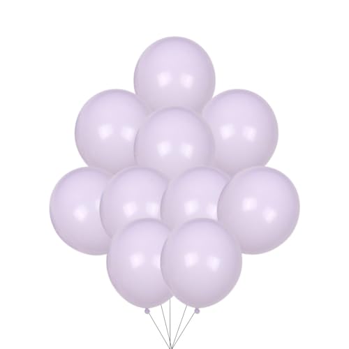 12 inches (30 cm) Thickened Pastel Balloons - 50 pieces Natural Latex Balloons - 3.2g/piece (Pastel Purple) von Latex Bros