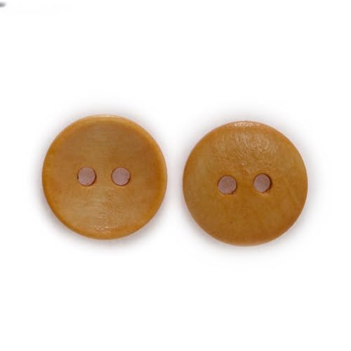 Lationday 2 Hole Solid Wooden Buttons 10-25mm, green-Friendly, Nickel-Free, Craft Accessories for Sewing, Scrapbooking, Clothing, Gifts Lationday 2 Hole Solid Wooden Buttons 10-25mm, green-Friendly, Nickel-Free, Craft Accessories for Sewing, Scrapbooking, Clothing, Gifts von Lationday