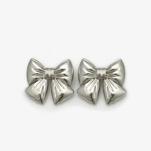 Lationday 20 Stück 15/20/25 mm niedliche 3D-Schleifen-Metallknöpfe, Vintage-Stil, dekorative Verschlüsse für Damenkleider, Blusen, Basteln Lationday 20 Stück 15/20/25 mm niedliche 3D-Schleifen-Metallknöpfe, Vintage-Stil, dekorative Verschlüsse für Damenkleider, Blusen, Basteln von Lationday