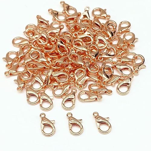 Lationday 30 Stück 12 x 6 mm Karabinerverschlüsse, Schlüsselanhängerverbinder, Schmuck für Halsketten, Armbänder, Bastelbedarf Lationday 30 Stück 12 x 6 mm Karabinerverschlüsse, Schlüsselanhängerverbinder, Schmuck für Halsketten, Armbänder, Bastelbedarf von Lationday