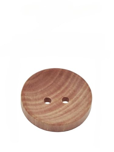 Lationday 30PCs Natural Color Camellia Wood Grain Wooden Buttons 15mm 18mm 20mm Sewing Accesories For Clothes Decorative 2 Holes Button Lationday 30PCs Natural Color Camellia Wood Grain Wooden Buttons 15mm 18mm 20mm Sewing Accesories For Clothes Decorative 2 Holes Button von Lationday