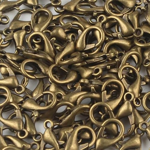 Lationday 50 Stück 12 mm Karabinerverschlüsse für Schlüsselanhänger, Halsketten, Armbänder, DIY-Schmuckverbinder, Mode-Fundstücke, Bastelbedarf Lationday 50 Stück 12 mm Karabinerverschlüsse für Schlüsselanhänger, Halsketten, Armbänder, DIY-Schmuckverbinder, Mode-Fundstücke, Bastelbedarf von Lationday