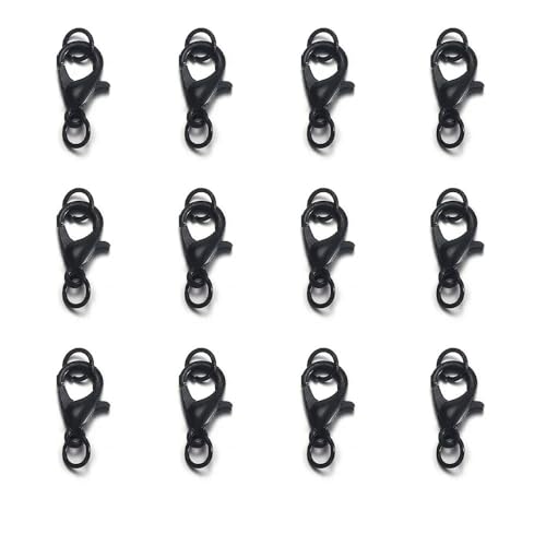 Lationday 50 Stück 5 mm Karabinerverschlüsse mit Biegeringe für DIY-Schmuckherstellung, Armbänder, Halskettenverbinder, Bastelbedarf Lationday 50 Stück 5 mm Karabinerverschlüsse mit Biegeringe für DIY-Schmuckherstellung, Armbänder, Halskettenverbinder, Bastelbedarf von Lationday