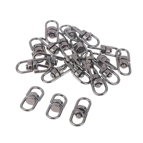 Lationday Karabinerverschlüsse, 1,6 cm, Schlüsselring, langlebig, DIY-Zubehör für Schlüsselanhänger, Basteln, Organisieren, 20 Stück Lationday Karabinerverschlüsse, 1,6 cm, Schlüsselring, langlebig, DIY-Zubehör für Schlüsselanhänger, Basteln, Organisieren, 20 Stück von Lationday