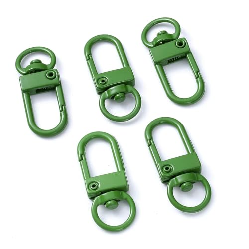 Lationday Karabinerverschlüsse, 13 x 33 mm, langlebig, ideal für DIY-Schmuckherstellung, Armbänder und Halsketten, 20 Stück Lationday Karabinerverschlüsse, 13 x 33 mm, langlebig, ideal für DIY-Schmuckherstellung, Armbänder und Halsketten, 20 Stück von Lationday