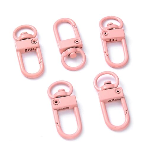 Lationday Karabinerverschlüsse, 13 x 33 mm, langlebig, ideal für DIY-Schmuckherstellung, Armbänder und Halsketten, 20 Stück von Lationday