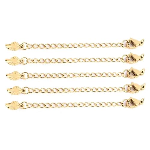 Lationday Karabinerverschlüsse, 5,5 cm, für Schlüsselanhänger, Schmuckherstellung, langlebige Ketten für Armbänder, Halsketten, Bastelprojekte, 10 Stück Lationday Karabinerverschlüsse, 5,5 cm, für Schlüsselanhänger, Schmuckherstellung, langlebige Ketten für Armbänder, Halsketten, Bastelprojekte, 10 Stück von Lationday