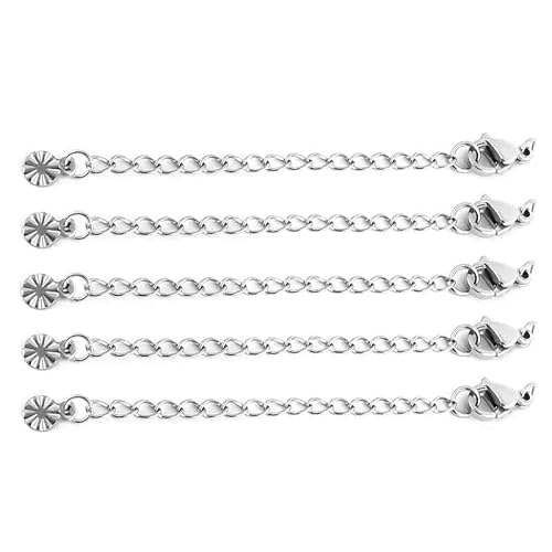 Lationday Karabinerverschlüsse, 5,5 cm, für Schlüsselanhänger, Schmuckherstellung, langlebige Ketten für Armbänder, Halsketten, Bastelprojekte, 10 Stück Lationday Karabinerverschlüsse, 5,5 cm, für Schlüsselanhänger, Schmuckherstellung, langlebige Ketten für Armbänder, Halsketten, Bastelprojekte, 10 Stück von Lationday