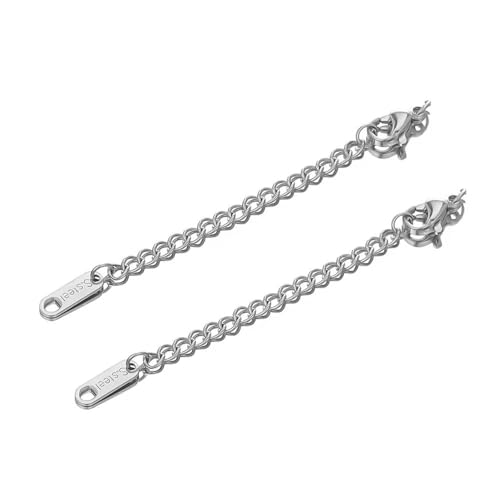 Lationday Karabinerverschlüsse, 50 mm, 20 Stück, für DIY-Schmuckherstellung, Zubehör für Halsketten und Bastelarbeiten Lationday Karabinerverschlüsse, 50 mm, 20 Stück, für DIY-Schmuckherstellung, Zubehör für Halsketten und Bastelarbeiten von Lationday
