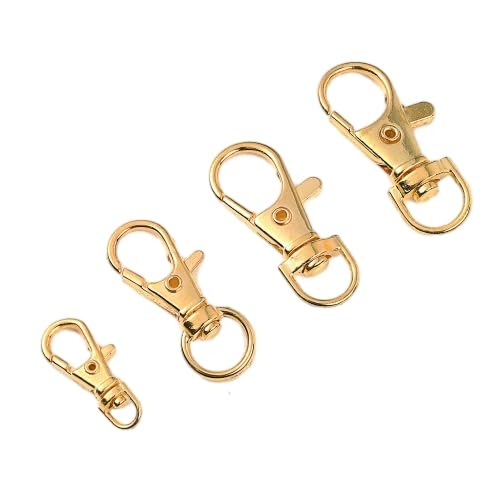 Lationday Karabinerverschlüsse, drehbar, für Schmuckherstellung, Basteln, Karabiner, Schlüsselringe, 2,3 cm, 10 Stück Lationday Karabinerverschlüsse, drehbar, für Schmuckherstellung, Basteln, Karabiner, Schlüsselringe, 2,3 cm, 10 Stück von Lationday