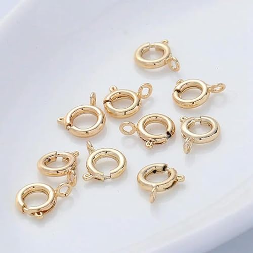 Lationday Karabinerverschlüsse für Schmuckherstellung, langlebige Metallverbinder, ideal für selbstgemachte Armbänder, Halsketten, Bastelarbeiten, 10/20 Stück, 12 mm Lationday Karabinerverschlüsse für Schmuckherstellung, langlebige Metallverbinder, ideal für selbstgemachte Armbänder, Halsketten, Bastelarbeiten, 10/20 Stück, 12 mm von Lationday