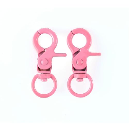 Lationday Karabinerverschluss für Taschen, Gürtel, Hundemasken, Ketten, 7 x 44 mm, langlebig, vielseitiges Zubehör zum Basteln, 10 Stück Lationday Karabinerverschluss für Taschen, Gürtel, Hundemasken, Ketten, 7 x 44 mm, langlebig, vielseitiges Zubehör zum Basteln, 10 Stück von Lationday