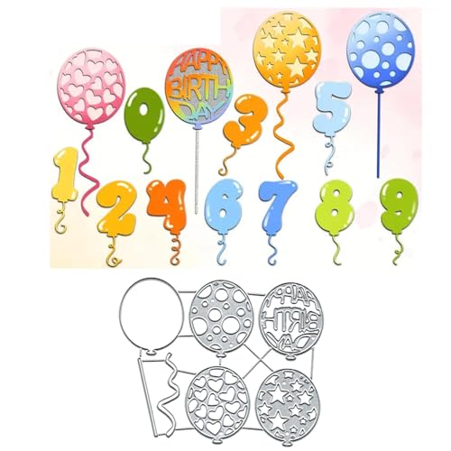 5 Stück/Set Luftballons Rahmen Metall Stanzformen Papier Karten Stanzformen Stanzschablonen für DIY Prägung Kartenherstellung Buch Tags Dekorative Papierschablonen Scrapbooking 5 Stück/Set Luftballons Rahmen Metall Stanzformen Papier Karten Stanzformen Stanzschablonen für DIY Prägung Kartenherstellung Buch Tags Dekorative Papierschablonen Scrapbooking von Lauboruan