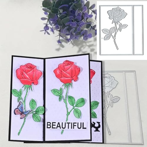 Rechteckige Metall-Stanzformen mit Blumenrahmen, Papierkarten, Stanzschablonen für DIY, Prägung, Kartenherstellung, Buchanhänger, dekorative Papierschablonen, Scrapbooking Rechteckige Metall-Stanzformen mit Blumenrahmen, Papierkarten, Stanzschablonen für DIY, Prägung, Kartenherstellung, Buchanhänger, dekorative Papierschablonen, Scrapbooking von Lauboruan